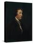 Portrait of Edmund Burke, C.1769-Sir Joshua Reynolds-Stretched Canvas