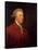 Portrait of Edmund Burke-James Northcote-Stretched Canvas