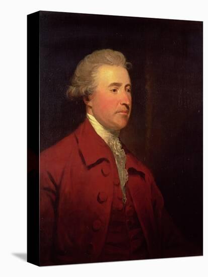 Portrait of Edmund Burke-James Northcote-Stretched Canvas