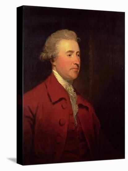 Portrait of Edmund Burke-James Northcote-Stretched Canvas