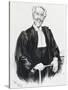 Portrait of Edouard Clunet, Mata Hari's Defense Attorney-Henri-Joseph Harpignies-Stretched Canvas