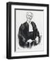 Portrait of Edouard Clunet, Mata Hari's Defense Attorney-Henri-Joseph Harpignies-Framed Giclee Print