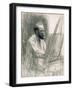 Portrait of Edouard Manet (1832-83) at His Easel-Léon Augustin L'hermitte-Framed Giclee Print