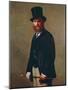 Portrait of Eduard Manet, 1867-Henri Fantin-Latour-Mounted Giclee Print