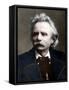 Portrait of Edvard Grieg (1843 - 1907) Norwegian Composer.-Unknown Artist-Framed Stretched Canvas