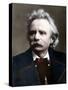 Portrait of Edvard Grieg (1843 - 1907) Norwegian Composer.-Unknown Artist-Stretched Canvas