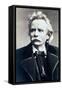 Portrait of Edvard Grieg-null-Framed Stretched Canvas