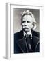 Portrait of Edvard Grieg-null-Framed Giclee Print