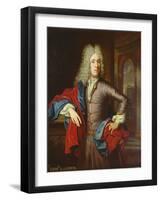 Portrait of Edward, 4th Viscount Irwin (1686-1714)-Thomas van der Wilt-Framed Giclee Print