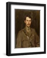 Portrait of Edward Cavendish When Marquess of Hartington, c.1918-20-James Jebusa Shannon-Framed Premium Giclee Print