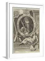 Portrait of Edward III of England-null-Framed Giclee Print