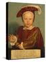 Portrait of Edward Prince of Wales, Later Edward VI, as a Child-Hans Holbein the Younger-Stretched Canvas