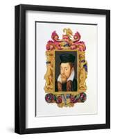 Portrait of Edward Stanley-Sarah Countess Of Essex-Framed Giclee Print