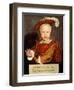 Portrait of Edward VI as a Child-Hans Holbein the Younger-Framed Giclee Print