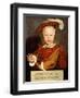 Portrait of Edward VI as a Child-Hans Holbein the Younger-Framed Giclee Print