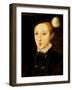 Portrait of Edward VI-William Scrots-Framed Giclee Print