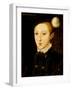 Portrait of Edward VI-William Scrots-Framed Giclee Print