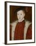 Portrait of Edward VI-Guillaume Scrots-Framed Giclee Print