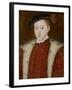 Portrait of Edward VI-Guillaume Scrots-Framed Giclee Print