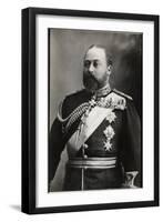 Portrait of Edward VII of the United Kingdom (1841-1910)-French Photographer-Framed Giclee Print