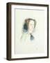 Portrait of Effie Ruskin, Later Lady Millais (Nee Euphemia Chalmers Gray), 1853-John Everett Millais-Framed Giclee Print