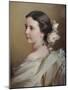 Portrait of Ekaterina Fyodorovna Tyutcheva (1835-188), Mid 1850s-Ivan Kosmich Makarov-Mounted Giclee Print