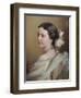 Portrait of Ekaterina Fyodorovna Tyutcheva (1835-188), Mid 1850s-Ivan Kosmich Makarov-Framed Giclee Print