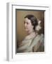 Portrait of Ekaterina Fyodorovna Tyutcheva (1835-188), Mid 1850s-Ivan Kosmich Makarov-Framed Giclee Print