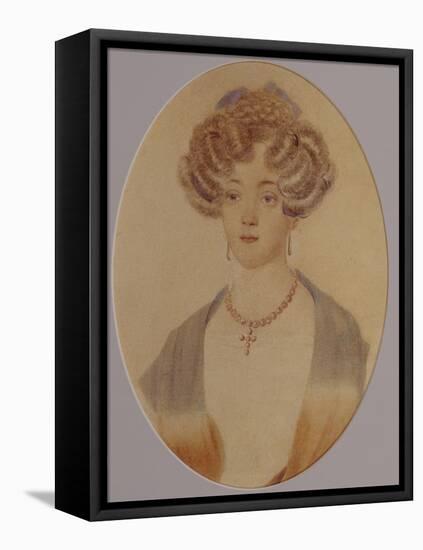 Portrait of Ekaterina Nikolayevna Goncharova (1809-184), End of 1820S-Early 1830S-null-Framed Stretched Canvas