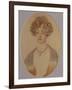 Portrait of Ekaterina Nikolayevna Goncharova (1809-184), End of 1820S-Early 1830S-null-Framed Giclee Print