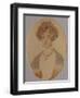 Portrait of Ekaterina Nikolayevna Goncharova (1809-184), End of 1820S-Early 1830S-null-Framed Giclee Print