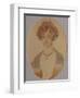 Portrait of Ekaterina Nikolayevna Goncharova (1809-184), End of 1820S-Early 1830S-null-Framed Giclee Print