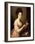 Portrait of Eleanor, Countess of Lauderdale, C.1780-81 (Oil on Canvas)-Angelica Kauffman-Framed Giclee Print