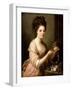 Portrait of Eleanor, Countess of Lauderdale, C.1780-81 (Oil on Canvas)-Angelica Kauffman-Framed Giclee Print