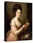 Portrait of Eleanor, Countess of Lauderdale, C.1780-81 (Oil on Canvas)-Angelica Kauffman-Stretched Canvas