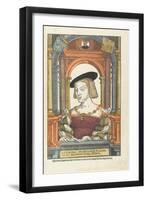 Portrait of Eleanor of Austria, 1539-Pieter Coecke Van Aelst the Elder-Framed Giclee Print