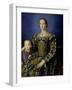 Portrait of Eleanor of Toledo and Her Son, Giovanni de Medici, c.1544-45-Agnolo Bronzino-Framed Giclee Print