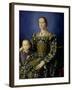 Portrait of Eleanor of Toledo and Her Son, Giovanni de Medici, c.1544-45-Agnolo Bronzino-Framed Giclee Print