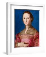 Portrait of Eleanor of Toledo, c.1543-Agnolo Bronzino-Framed Giclee Print