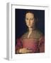 Portrait of Eleanor of Toledo, Wife of Grand Duke Cosimo I De' Medici, C1545-Agnolo Bronzino-Framed Giclee Print