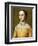 Portrait of Eleanora D'Este, Half-Length, Wearing a Gold Dress-Alessandro Allori-Framed Giclee Print