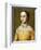 Portrait of Eleanora D'Este, Half-Length, Wearing a Gold Dress-Alessandro Allori-Framed Giclee Print