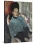 Portrait of Elena Carafa, C. 1875-Edgar Degas-Stretched Canvas