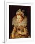 Portrait of Eleonora De Gonzaga Mantua (1598-1655) as a Child-Frans II Pourbus-Framed Giclee Print