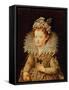 Portrait of Eleonora De Gonzaga Mantua (1598-1655) as a Child-Frans II Pourbus-Framed Stretched Canvas