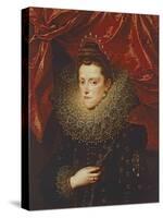 Portrait of Eleonora De Medici, Duchess of Mantua-Frans II Pourbus-Stretched Canvas