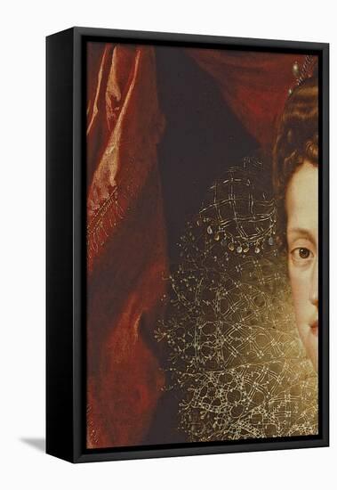 Portrait of Eleonora De Medici, Duchess of Mantua-Frans II Pourbus-Framed Stretched Canvas