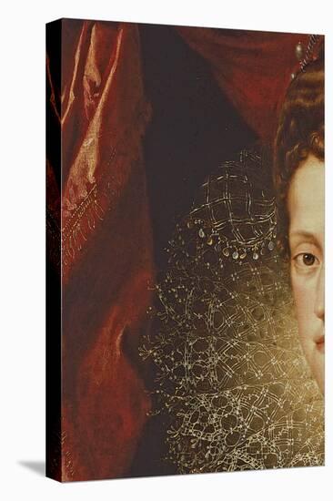 Portrait of Eleonora De Medici, Duchess of Mantua-Frans II Pourbus-Stretched Canvas