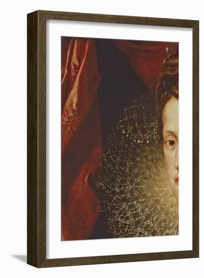 Portrait of Eleonora De Medici, Duchess of Mantua-Frans II Pourbus-Framed Giclee Print