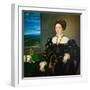 Portrait of Eleonora Gonzaga, 1537 circa (Oil on Canvas)-Titian (c 1488-1576)-Framed Giclee Print